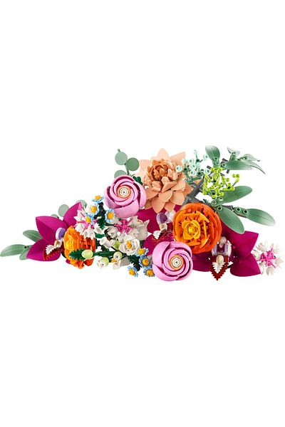 LEGO ® Botanicals Pretty Pink Flower Bouquet Floral Decor 10342