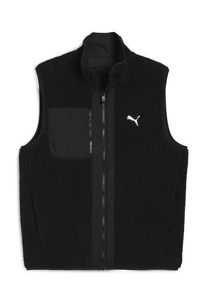 Puma Διαχρονικά μπουφάν, Χαλαρά, Αμάνικα, Κανονικά, Στρογγυλή λαιμόκοψη, Τσέπη καγκουρό, Υφαντά, Μονόχρωμα