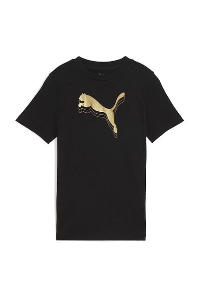 Puma Trička, Běžné, Krátký rukáv, Běžné, Kulatý výstřih, Pletené, Potisk loga