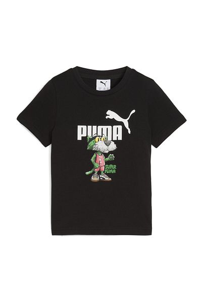 Puma Μπλουζάκια, Κανονικό, Κοντό μανίκι, Κανονικό, Στρογγυλή λαιμόκοψη, Πλεκτό, Στάμπα