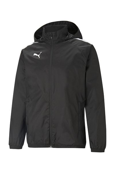 Puma Teamliga All Weather Jacket Ανδρικό μπουφάν προπόνησης ποδοσφαίρου 65724503   Μαύρος