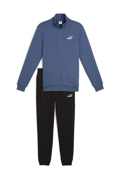 Puma Costume tricotate, obișnuit, cu mânecă lungă, obișnuit, guler în picioare, buzunar lateral, tricotat, simplu