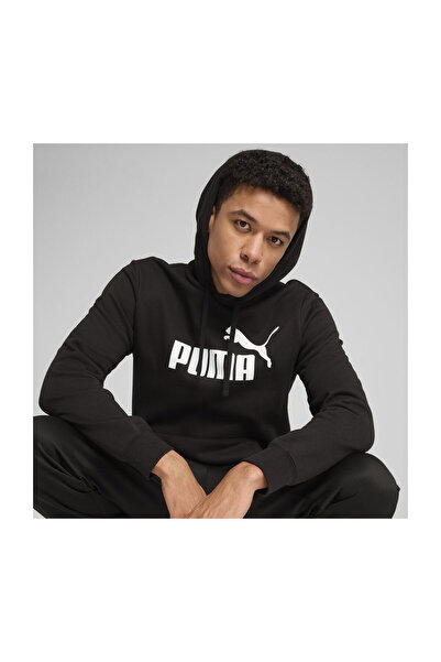 Puma Regular Cut Hoodies – N/A, Logo-Druck, Kängaroo-Tasche, lange Ärmel