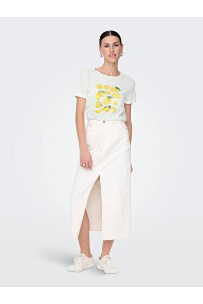 ONLY Female circular knit t-