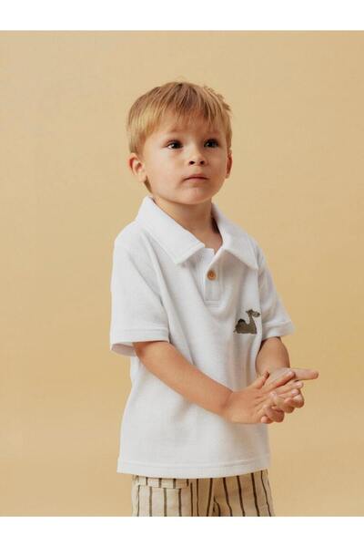 name ıt Male Circular Knit Polo