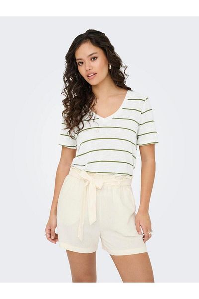 ONLY Female circular knit t-