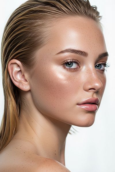 Trendyolmilla Beauty Mit Kokosnussöl feuchtigkeitsspendender, leuchtender, flüssiger Aufheller Stardust-101 TKZAW25YD00000