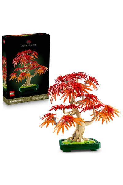 LEGO ®   Botanicals Japanese Red Maple Bonsai Tree 10348 - 18+ Decorative Model Building Set (474 Pr)