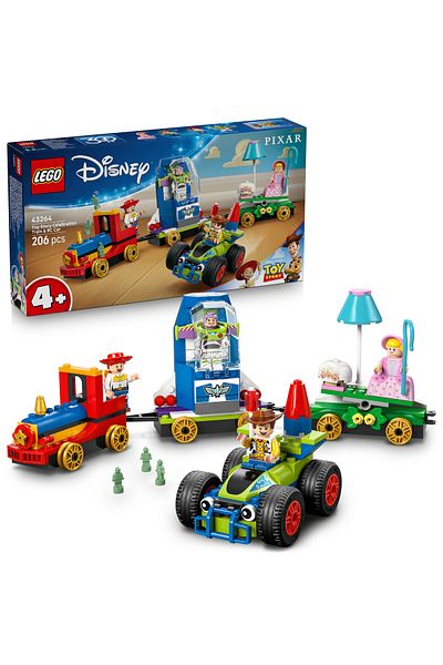 LEGO ®   ǀ Disney and Pixar Toy Story Celebration Train and Rc Car 43264 - 4+ Building Set (206P)