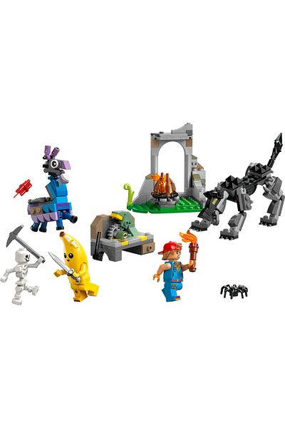 LEGO ®   Fortnite ®   The Camp of the Victorious and the Mechanic Apprentice 77075 - 7+ Video Game Construction Set (250P)