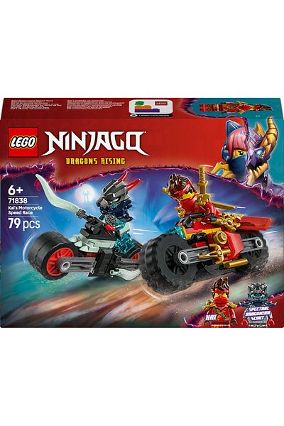 LEGO ®   Ninjago ®   Kai's Motorcycle Speed Racing 71838 - 6+ Creative Toy Construction Set (79P)