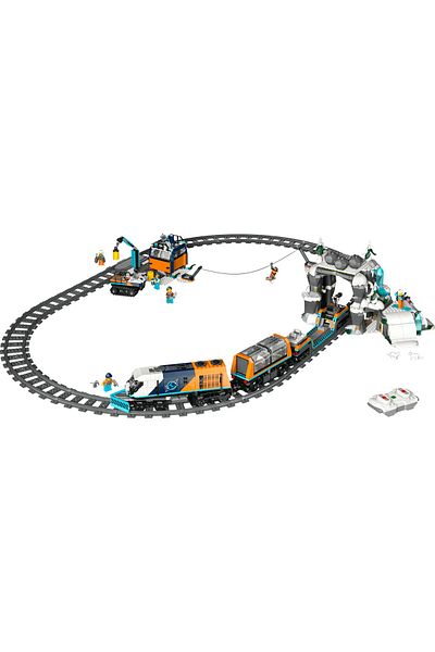 LEGO ®   City Explorers' Arctic Express Train 60470 - 7+ Creative Toy Construction Set (1517P)