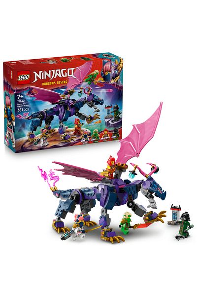 LEGO ®   Ninjago ®   Master Dragon Rontu 71842 - Creative Toy Construction Set with 7+ Minifigures (381 Pr)