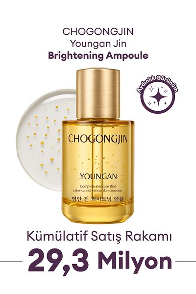 Missha Anti-Wrinkle, Brightening and Vibrant Look Ampoule Chogongjin Youngan Jin Brightening Ampoule
