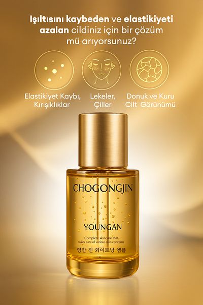 Missha Anti-Wrinkle, Brightening and Vibrant Look Ampoule Chogongjin Youngan Jin Brightening Ampoule