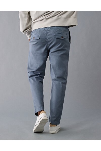 AMERICAN EAGLE Ae flex linen-blend pull-on athletic fit easy pant