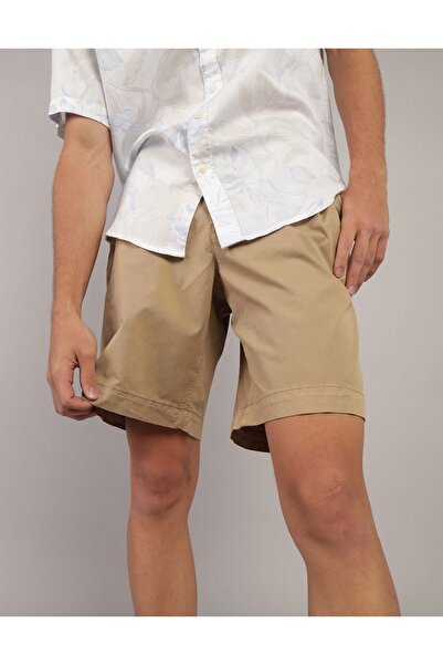 AMERICAN EAGLE Ae Flex 9" Khaki Short