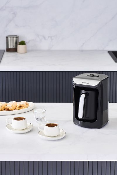 HOMEND Joy 1887h - Anthracite Colored Talking Turkish Coffee Machine
