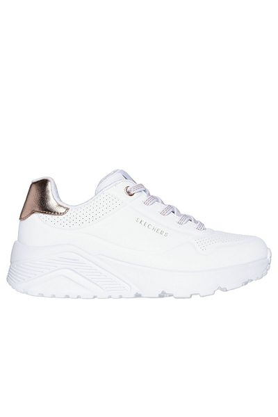 SKECHERS 310384 L Bílé dámské/dívčí boty