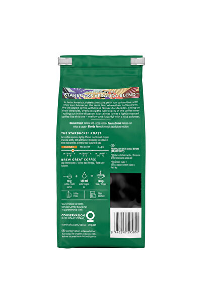 Starbucks Veranda Blend Öğütülmüş Kahve 200 Gr