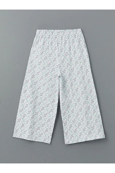 LC Waikiki Crew Neck Floral Women's Capri Pajama Set
