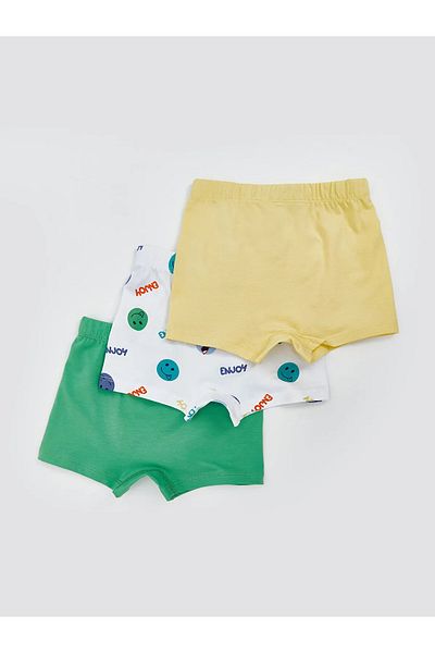 LC Waikiki Printed jersey boy's boxer 3-pack