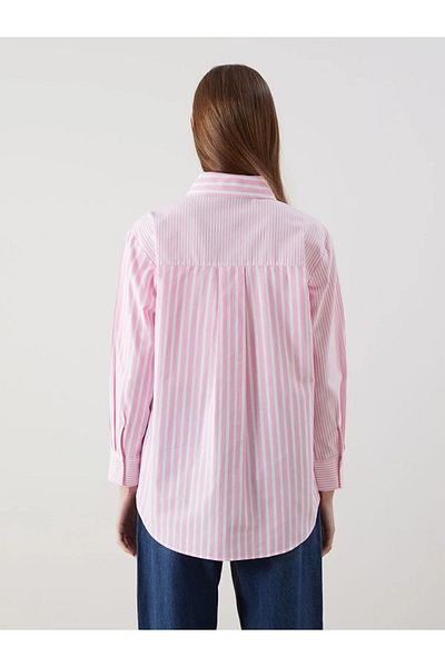 LC Waikiki Striped Poplin Women's Shirt Tunic