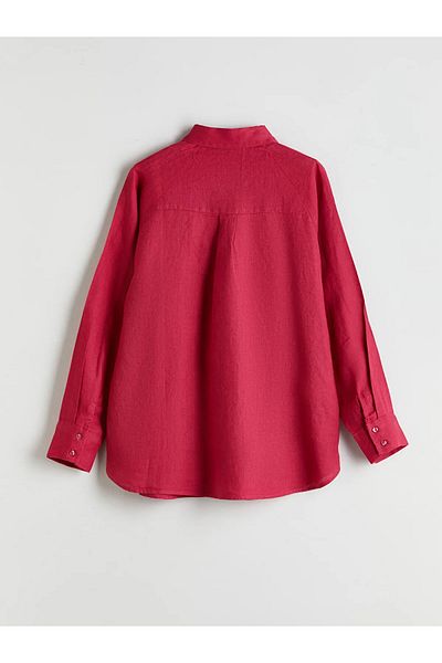 LC Waikiki Oversize Linen Women's Shirt