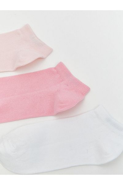 LC Waikiki Women's Plain Booties Socks 5-Pack