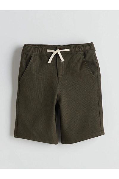 LC Waikiki Textured Boy's Shorts