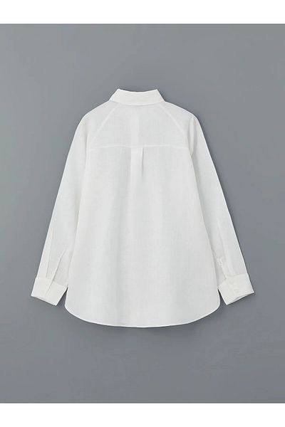 LC Waikiki Cămașă oversize de in pentru femei