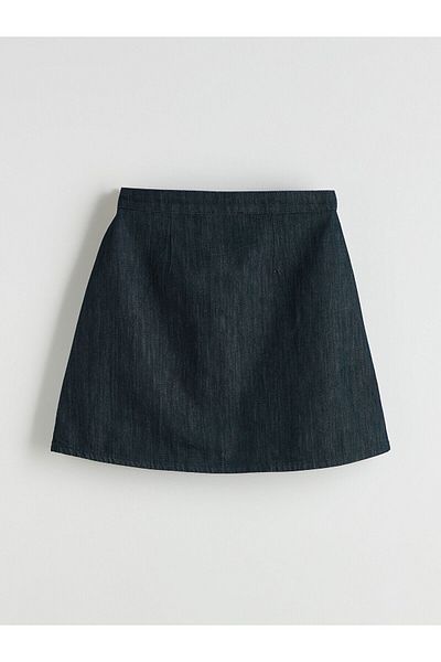 LC Waikiki Standard Fit Mini Jean Skirt