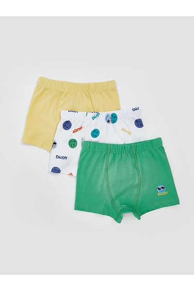 LC Waikiki Printed jersey boy's boxer 3-pack