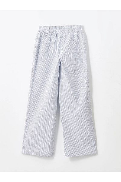 LC Waikiki Elastic Waist Striped Women's Trousers