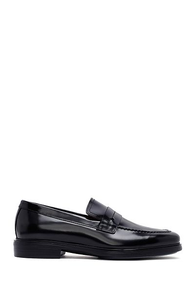 Derimod Men's Black Leather Classic Loafer 25Sfd724122