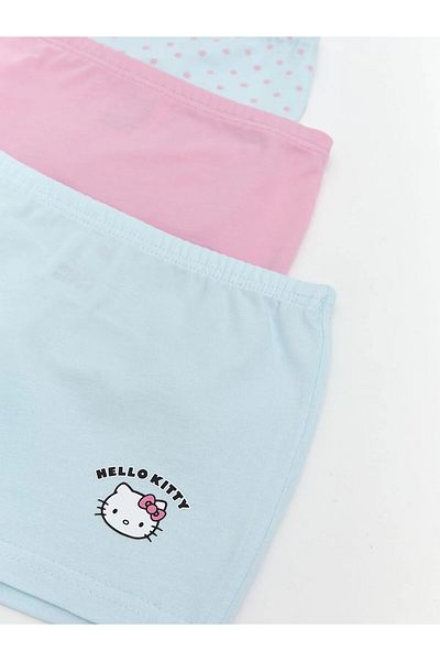 LC Waikiki Hello Kitty Printed Girls Boxer 3 Πακέτο