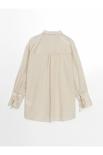 LC Waikiki Tunica camasa de dama oversize cu dungi