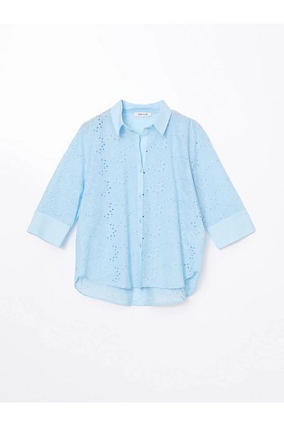 LC Waikiki Cămașă de damă oversize ajurata