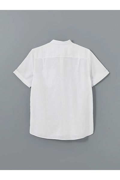 LC Waikiki Ανδρικό πουκάμισο Regular Fit Linen Blend