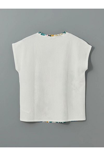 LC Waikiki Γυναικείο φλοράλ μπλουζάκι Crew Neck