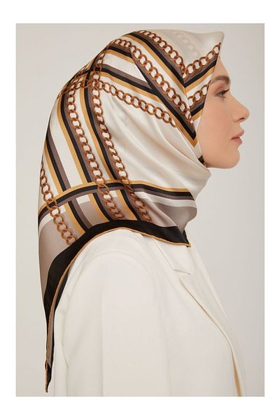 Armine Σειρά Nostalgia 100% Sura Silk Scarf 8845D 04