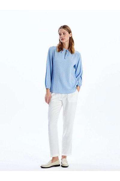 LC Waikiki Carrot Cut Women's Trousers with Elastic Waist