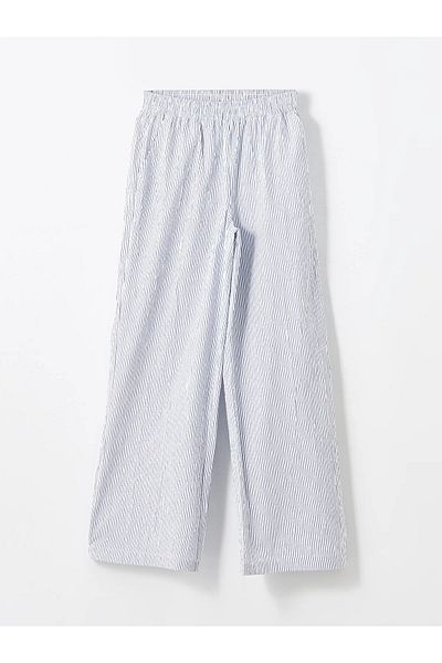 LC Waikiki Elastic Waist Striped Women's Trousers