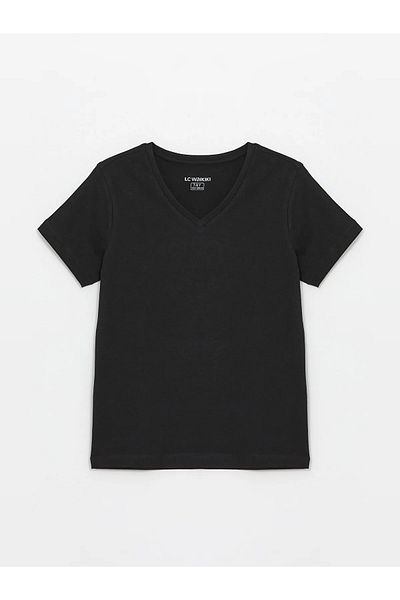 LC Waikiki V-Neck Short Sleeve Boy Undershirt