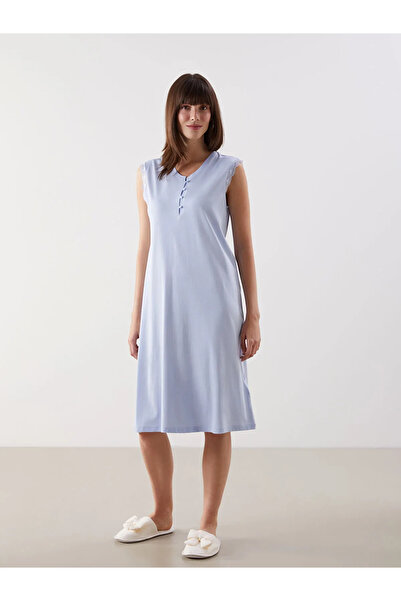 LC Waikiki V-nyakú csipke részletes kismama hálóing