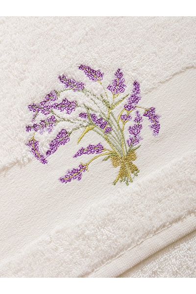 LC Waikiki Flower Embroidered Face Towel 50X80 cm