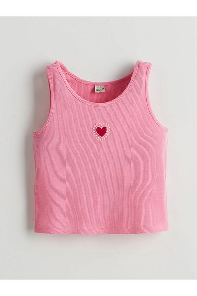 LC Waikiki Crewneck Girls' Crop Singlet