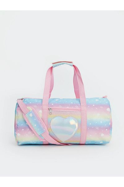 LC Waikiki Heart Printed Girl's Sports Bag