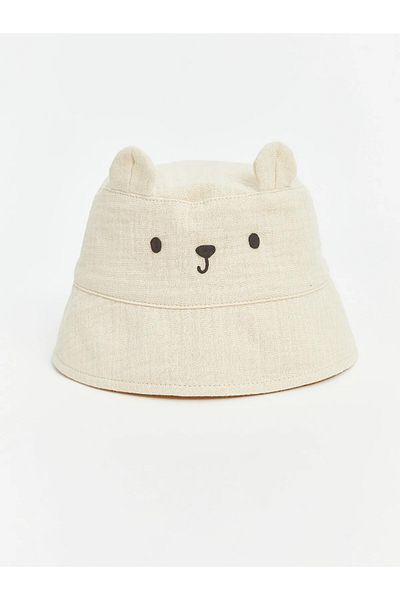 LC Waikiki Baby Boy Bucket Hat with Animal Figures