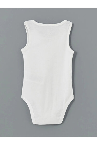 LC Waikiki Organic Fabric Baby Boy Snap Bodysuit 2 Pack